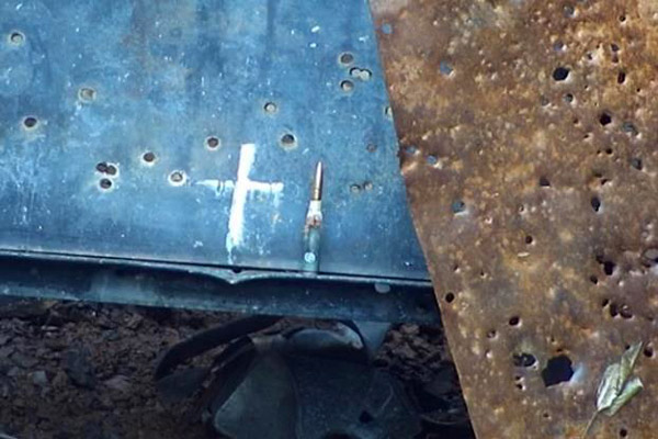 湖南株洲某地穿甲彈激光銷(xiāo)毀